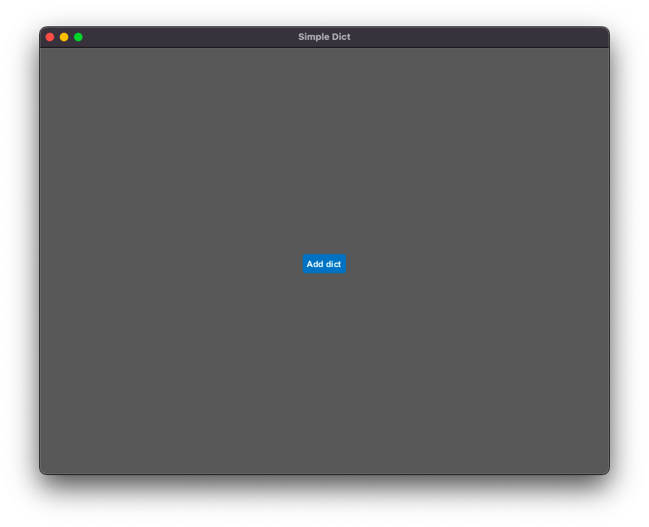 2. Add dictionary file